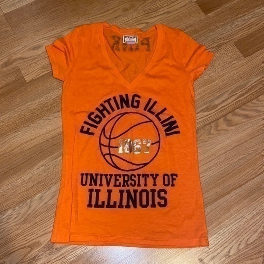 VS PINK || Illini Basketball Ball Tee